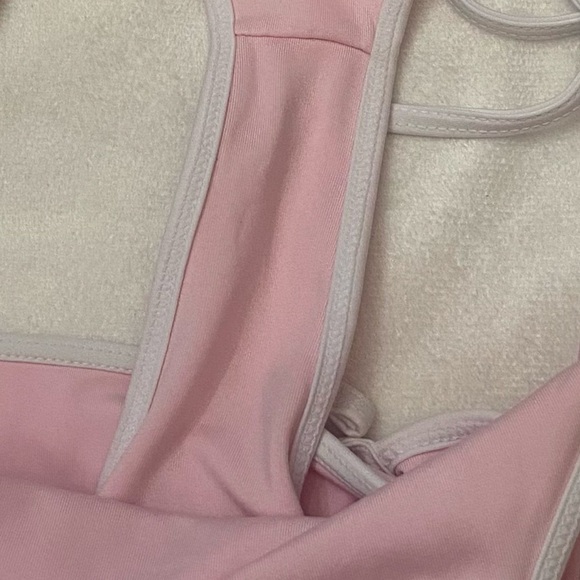 New! Frankie’s bikinis Amalia one piece monokini pink heart 1097 - Picture 9 of 10